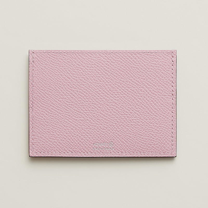エルメス ベルトデザイン ノートブック メモ帳 ピンク カーキ ブルー【美品】 Histoire Naturelle card holder | Hermès USA